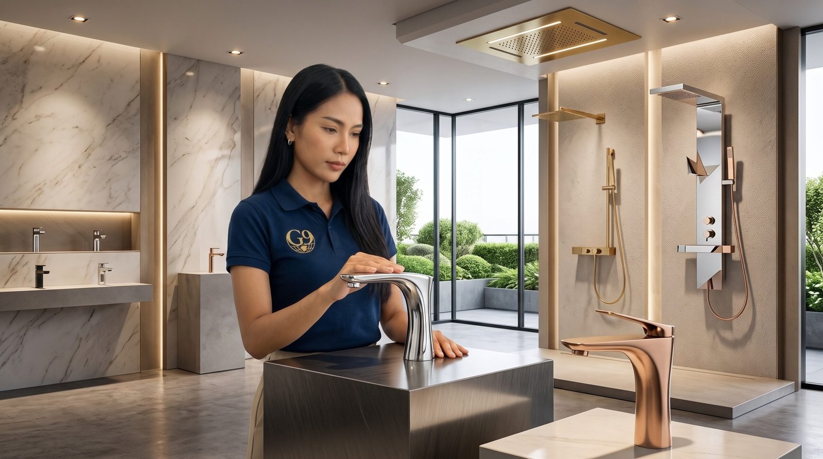 Bathroom fixtures sourcing